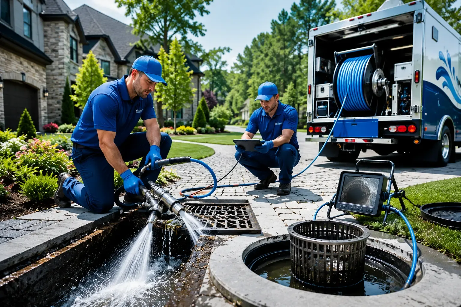 Local outdoor drain cleaning professionals in Moselle, MS